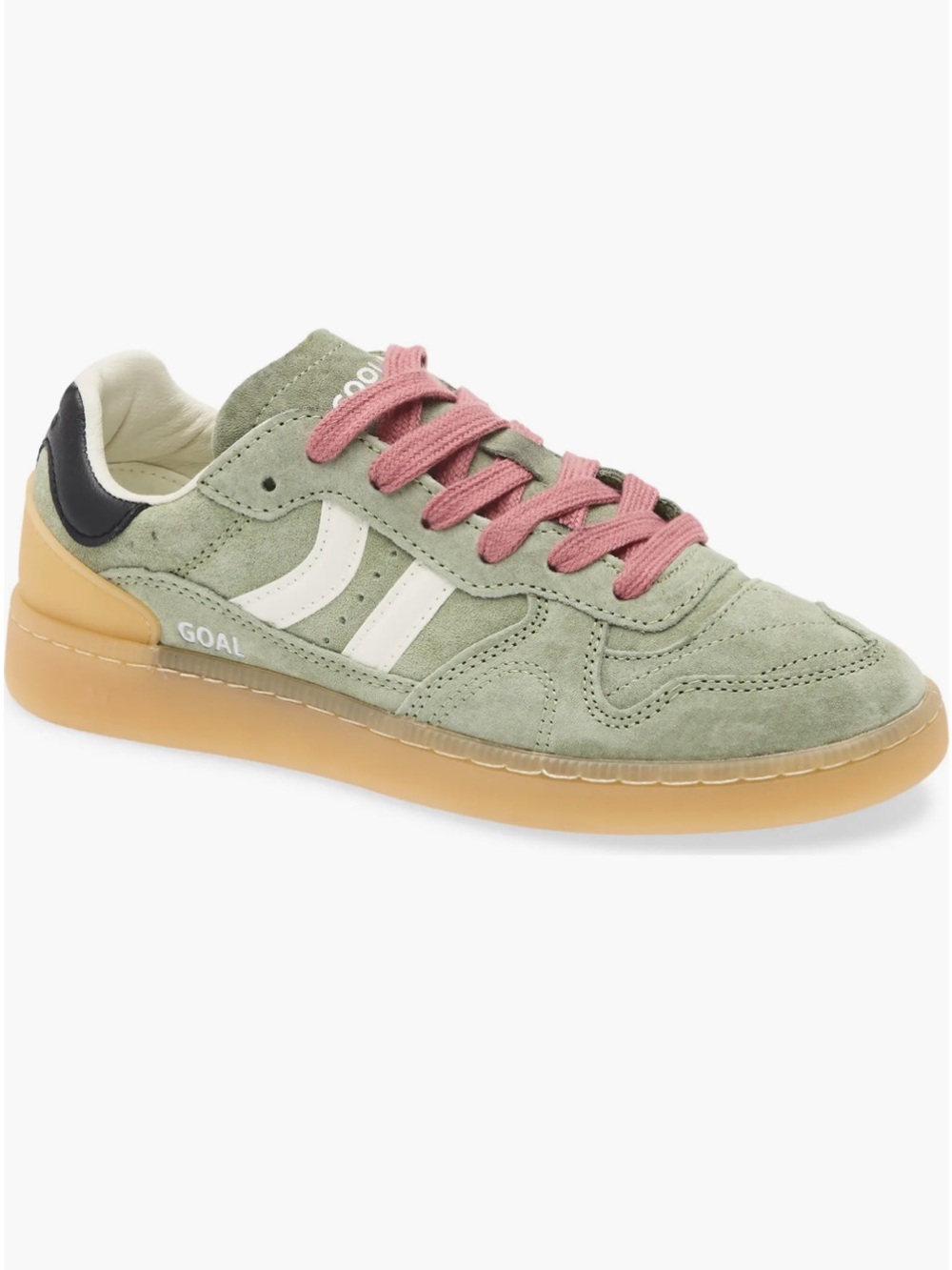 Coolway 9 Sneakers Goal in Green Khaki Suede Free People pink black white no box
